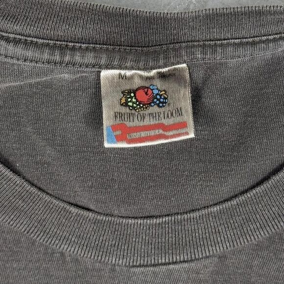 USA Thunder Lightning Bald Eagle Faded Modern Reprint Travis Scott Style - M/L - Picture 4 of 7